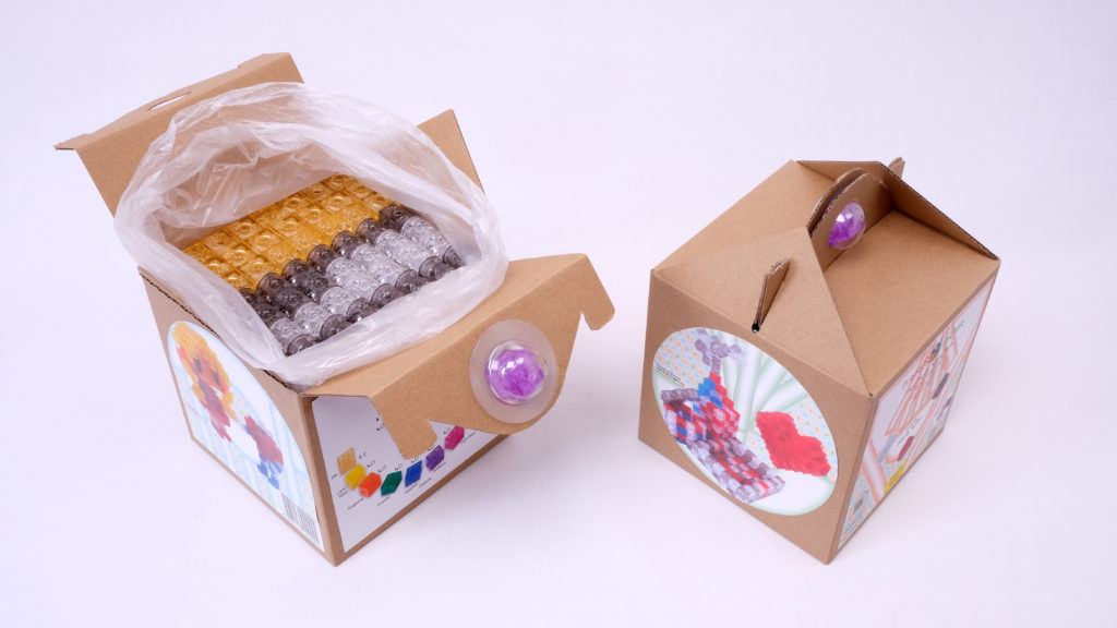 Packages of 512pcs building beads